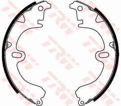 Juego de zapatas de frenos TRW GS8181