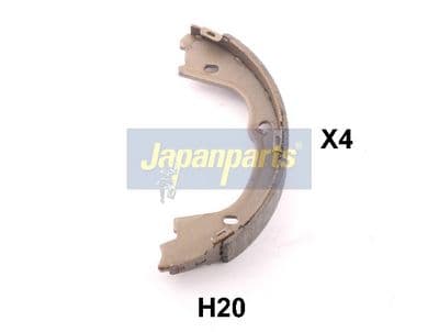 Juego de zapatas de frenos JAPANPARTS GF-H20AF
