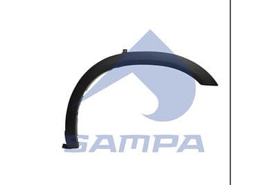 Listón embellecedor/protector, salpicadera SAMPA 1860 0339