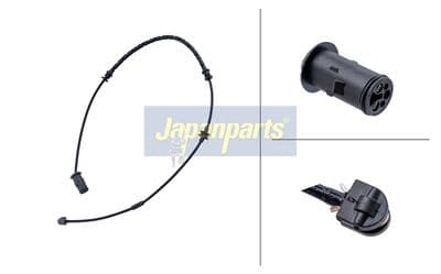 Contacto de aviso, desgaste de balatas de frenos JAPANPARTS BPW-246