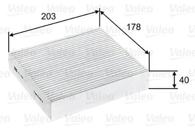 Filtro, aire del interior VALEO 715603