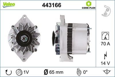 Alternador VALEO 443166