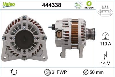 Alternador VALEO 444338