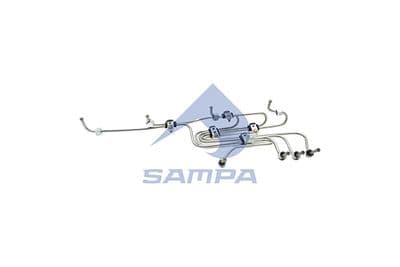 Juego de tubería de alta presión, sistema de inyección SAMPA 010.973