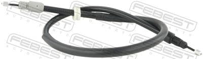 Cable de accionamiento, freno de estacionamiento FEBEST 16100-164R
