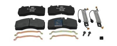 Juego de balatas de freno DT Spare Parts 2.94099