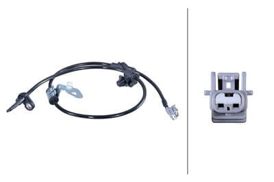 Sensor, revoluciones de la rueda HELLA 6PU 358 219-821