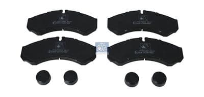 Juego de balatas de freno DT Spare Parts 7.92616