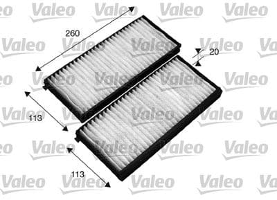 Filtro, aire del interior VALEO 715522