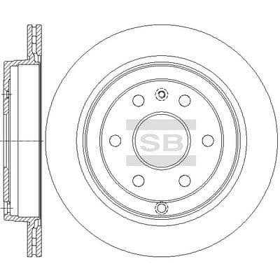 Disco de freno Hi-Q SD5521
