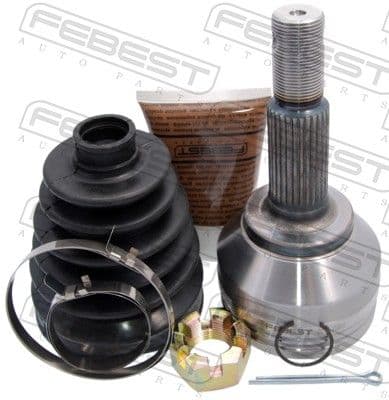 Juego de articulación, eje de transmisión FEBEST 0210-J1016