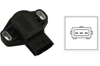 Sensor, cuerpo de aceleración Kavo Parts ETP-6501