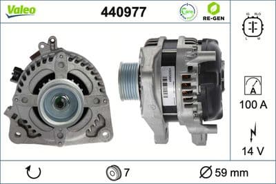 Alternador VALEO 440977