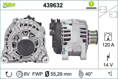 Alternador VALEO 439632