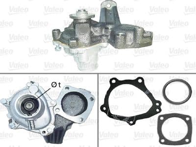 Bomba de agua, refrigeración del motor VALEO 506695