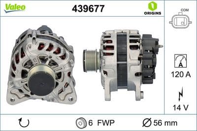 Alternador VALEO 439677