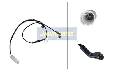 Contacto de aviso, desgaste de balatas de frenos JAPANPARTS BPW-113