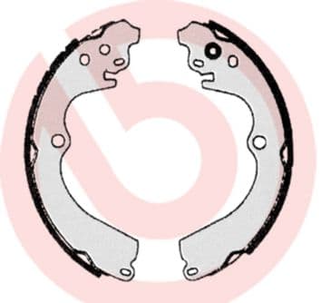 Juego de zapatas de frenos BREMBO S 78 505