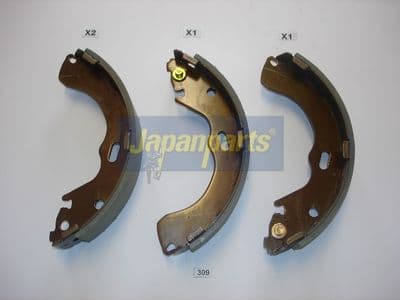 Juego de zapatas de frenos JAPANPARTS GF-309AF