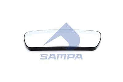 Cristal de espejo, espejo retrovisor exterior SAMPA 061.170