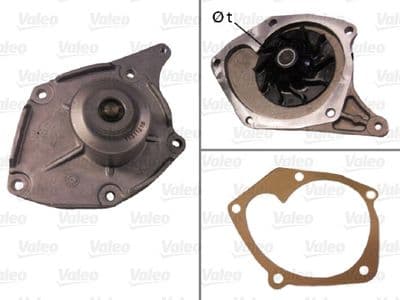 Bomba de agua, refrigeración del motor VALEO 506863