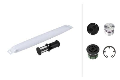 Filtro deshidratante, aire acondicionado HELLA 8FT 366 240-201
