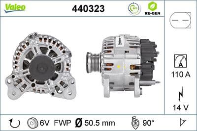 Alternador VALEO 440323