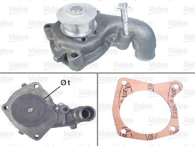 Bomba de agua, refrigeración del motor VALEO 506301