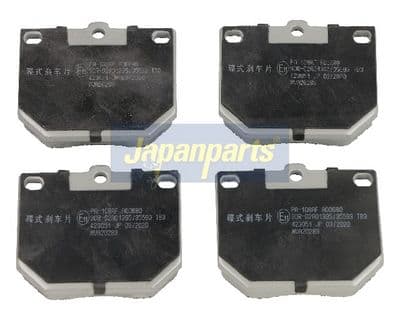Juego de balatas de freno JAPANPARTS PA-108AF