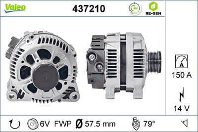 Alternador VALEO 437210