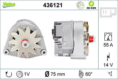 Alternador VALEO 436121