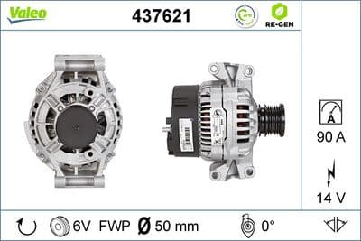 Alternador VALEO 437621