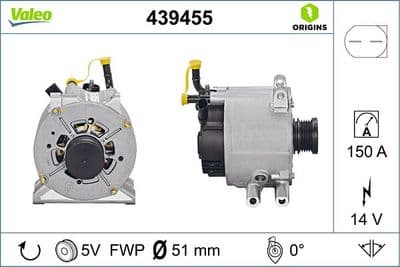 Alternador VALEO 439455