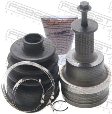 Juego de articulación, eje de transmisión FEBEST 2110-KUGA88R