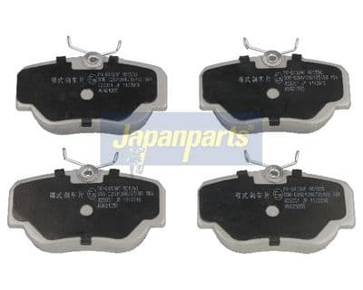 Juego de balatas de freno JAPANPARTS PA-0413AF