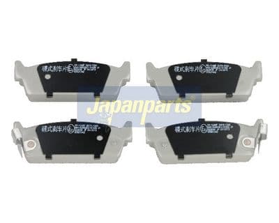 Juego de balatas de freno JAPANPARTS PP-124AF