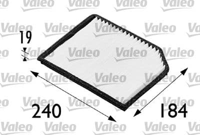 Filtro, aire del interior VALEO 698173