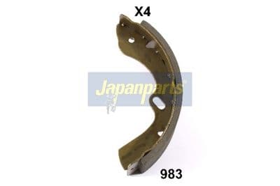 Juego de zapatas de frenos JAPANPARTS GF-983AF