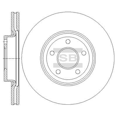 Disco de freno Hi-Q SD5313