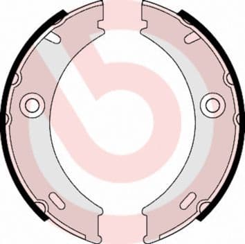 Juego de zapatas de frenos, freno de mano BREMBO S 50 513