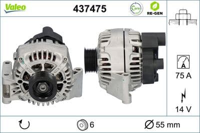 Alternador VALEO 437475
