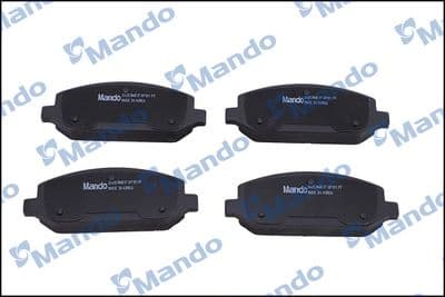 Juego de balatas de freno MANDO CPG01