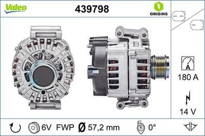 Alternador VALEO 439798