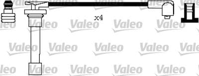 Juego de cables de encendido VALEO 346598