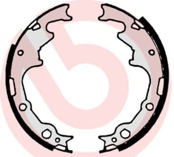 Juego de zapatas de frenos BREMBO S 10 502