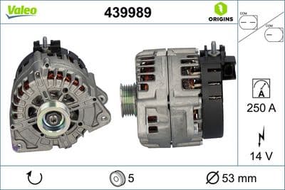 Alternador VALEO 439989