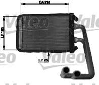 Radiador de calefacción, calefacción interior VALEO 812439