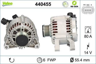 Alternador VALEO 440455