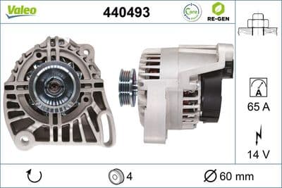 Alternador VALEO 440493
