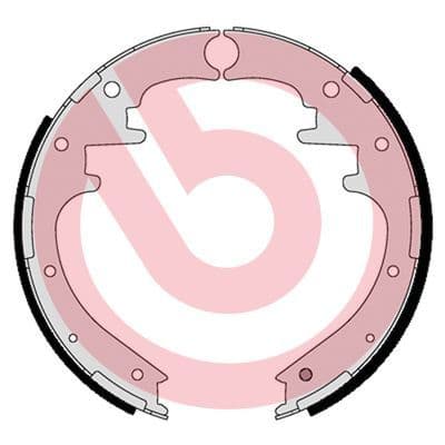 Juego de zapatas de frenos BREMBO S 24 554